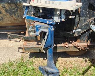 Evinrude Motor- Running Condition Unknown.