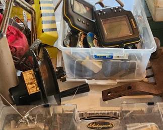 fish finders and reels