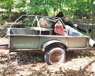 Steel Trailer. Available for viewing/presale. Clean title.