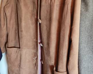 Vintage Suede Coat
