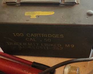 ammunition boxes