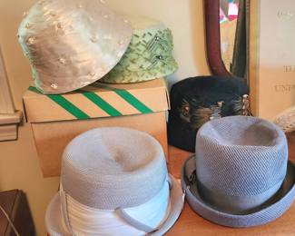 Vintage Derby Hats