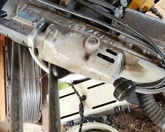 Porta cable band saw. Available for viewing/presale.