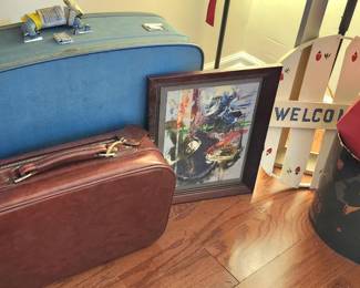 Vintage Luggage.