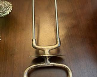 c1900-1940 Silver Plated Meat Fork