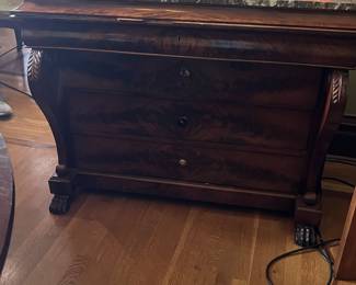 Empire Sideboard with Marble Top (AS IS Project Piece)
45x24x36