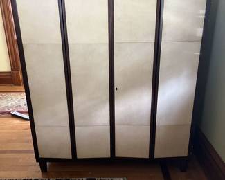Mattliano J.M. Frank Walnut & Vellum Cabinet
47x18x53.5
Picture 1 of 3