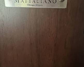Mattliano J.M. Frank Walnut & Vellum Cabinet
47x18x53.5
Picture 3 of 3