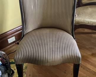 Phyfe Style Striped Chair