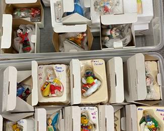Disney Collectible ornaments from Grolier