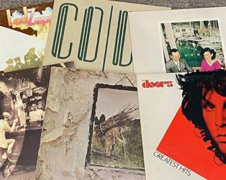 Vintage vinyl LPs