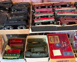 Marx Train Sets and Cars