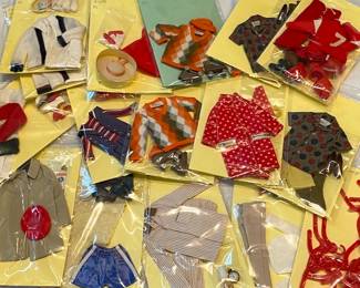 Vintage Ken & Skipper Fashions.