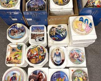 Disney & Other Collector Plate Sets