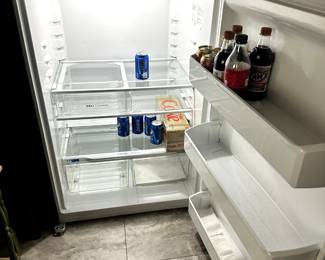 FRIGIDAIRE REFRIGERATOR OPEN