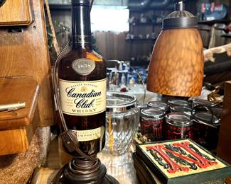 VINTAGE WHISKEY LAMP