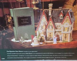Christmas Satis Manor Porcelain Model 