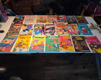 Comic Books And Model Plane