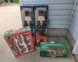 Christmas Nutcrackers And Electrical Sets