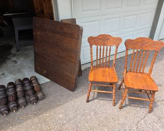 Kitchen Table, Chairs