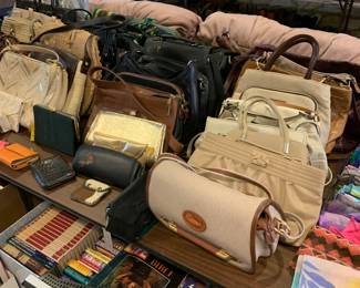 Lots of purses!