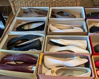 Women’s shoes, shoes, and more shoes!