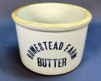 Homestead Farm Butter Stoneware Crock