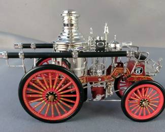 Lucky Die Cast 1/43 Scale Fire Engine Model Trucks - Lot of 4