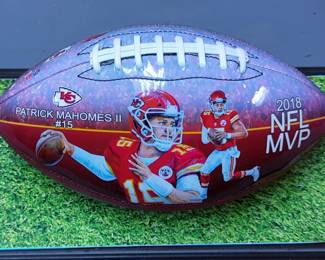 Patrick Mahomes II 2018 NFL MVP Football