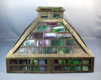 Leaded Glass Lamp Shade