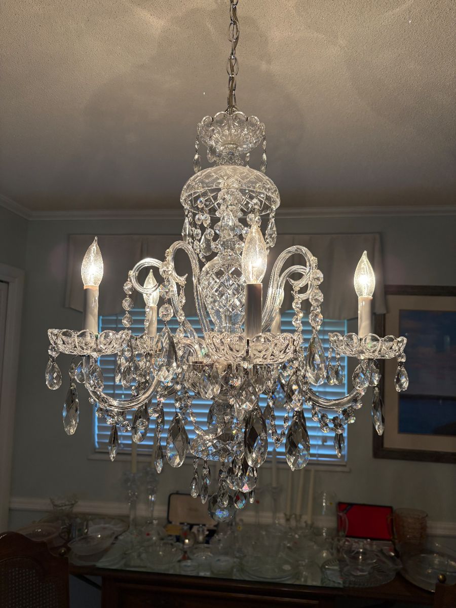 Crystal chandelier