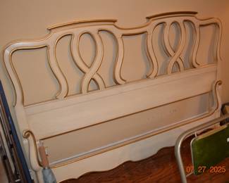 Vintage Full Headboard and footboard