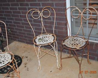 Vintage Soda Fountain Chirs