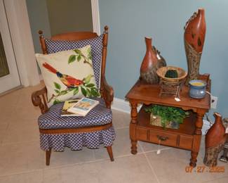 Vintage Maple Side Table