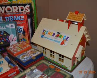Vintage Fisher Price School House