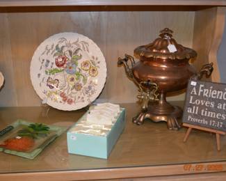Antique Copper Tea Urn
