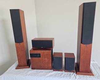 6- Speaker Aperion Intimus 4T Home Theater System