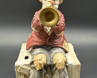 Hand Made & Hand Painted Clown Music Box