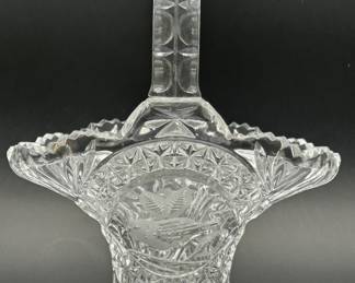 Hofbauer Byrdes Collection Crystal Bride's Basket