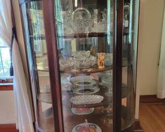 Late Edwardian Period China Cabinet/Vitreen