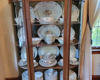 Late Edwardian China Cabinet/Vitreen