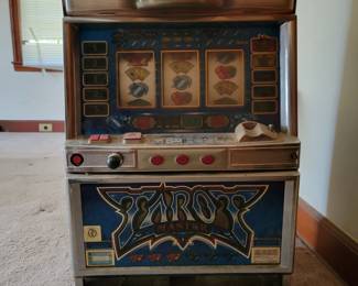 Japanese Pachilso Skill-Stop Machine with coins & Instruction Manual.
