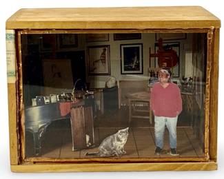 R.C. Gorman Personal Owned Diorama Art Box