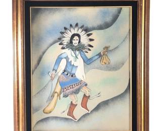 J.M. Yazzie Navajo Ye Be Chai Native American