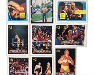 (40) Assorted ‘85/‘90 Hulk Hogan Trading Cards