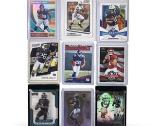 (9) Assorted Jalen Hurts Saquon Barkley Rookie
