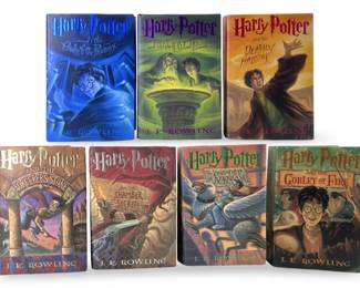 7pc Full Harry Potter Series Collection