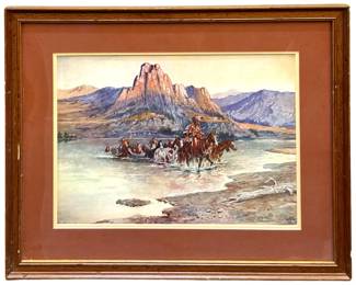 C.M. Russell “Renegades Return" Print