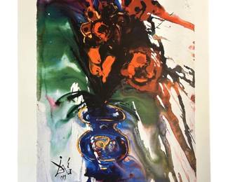 Salvador Dali “Gala’s Bouquet" Lithograph
