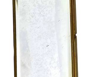 London Yardley Brass Mirror Compact